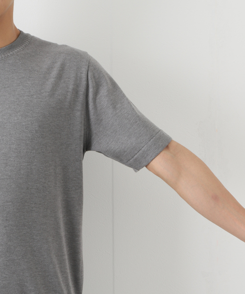 EDIFICE（エディフィス） ニット ウォッシャブル サマーニット Tシャツ
