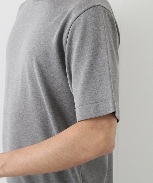 EDIFICE（エディフィス） ニット ウォッシャブル サマーニット Tシャツ 