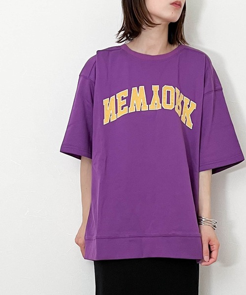 ちい Ｌサイズ新品です。ただ右の甲の所にシワがあります tシャツ 裏毛BIG Tシャツ NEWYORK メンズ レディース : ZOZOTOWN