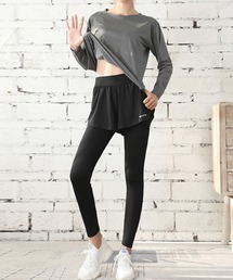 HYS SHOP レギンス スパッツ ヨガウェアレディース 長袖
