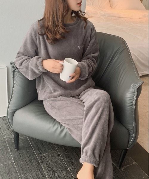 値下バスローブの家居服 サンゴの绒のパジャマ  寝衣x 10002088a.jpg