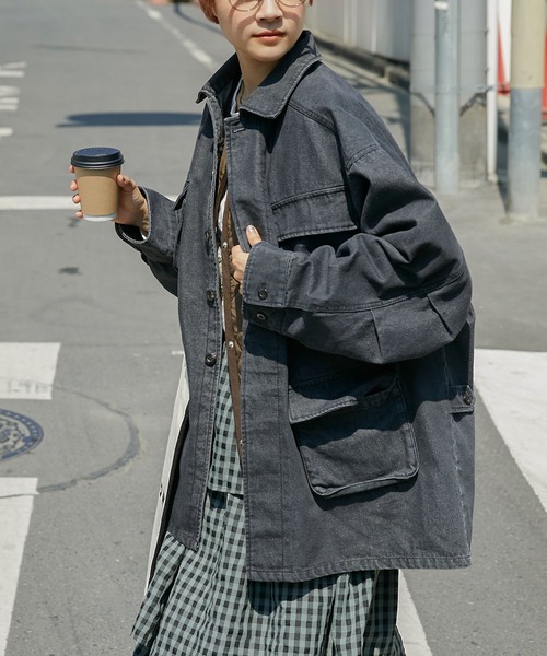 forksy.（フォルクシー） デニムジャケット gジャン 「forksy 
