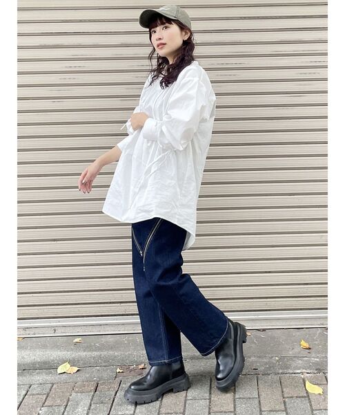 MURUA ブーツ サイドゴアインソールショートブーツ レディース