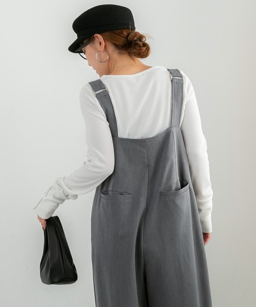 Bshop 078 CITE ロロ・ピアーナ サロペット オーバーオール L Bshop 078 CITE ロロ・ピアーナ サロペット オーバーオール L