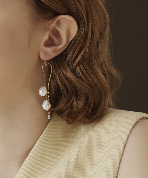 CANAL 4℃（カナルヨンドシー） ピアス 「earjoy」シルバー ピアス