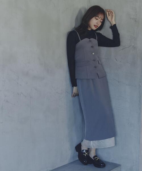ベスト ジレ ２ＷＡＹベスト / 1214150207 レディース PROPORTION BODY DRESSING ベスト ジレ 2WAYベスト