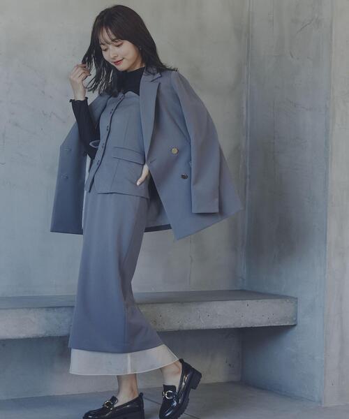 ベスト ジレ ２ＷＡＹベスト / 1214150207 レディース PROPORTION BODY DRESSING ベスト ジレ 2WAYベスト