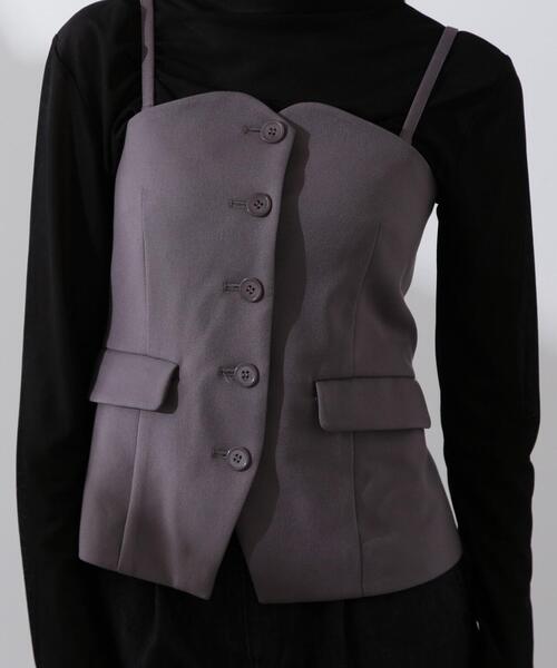 PROPORTION BODY DRESSING ベスト ジレ 2WAYベスト