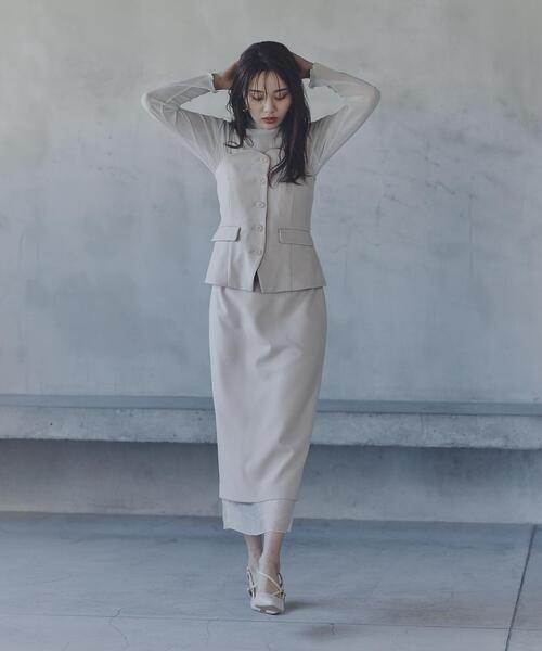PROPORTION BODY DRESSING ベスト ジレ 2WAYベスト
