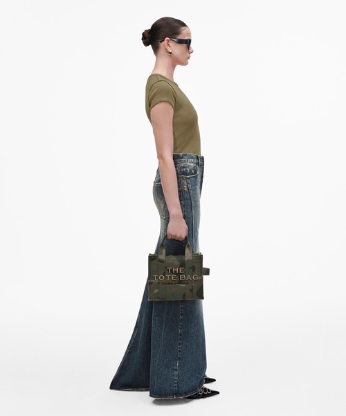 MARC JACOBS トートバッグ THE CAMO JACQUARD SMALL TOTE BAG/ザ