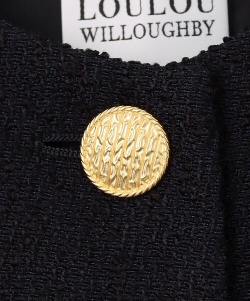 LOULOU WILLOUGHBY（ルルウィルビー） ベスト ジレ 「LOULOU