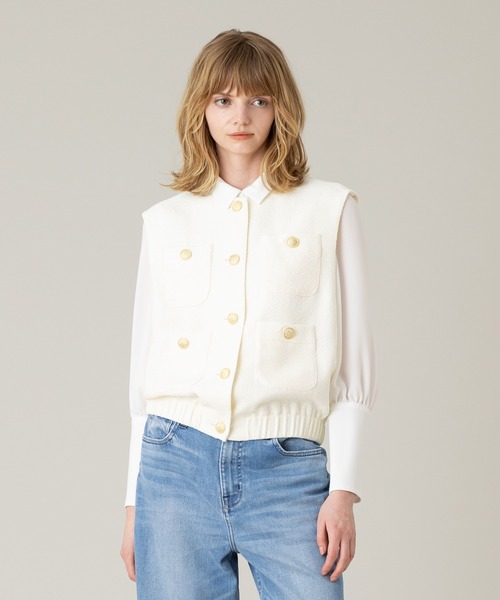 LOULOU WILLOUGHBY（ルルウィルビー） ベスト ジレ 「LOULOU