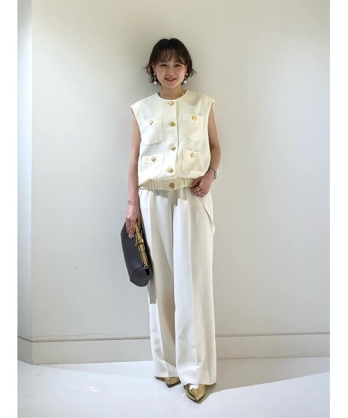 LOULOU WILLOUGHBY（ルルウィルビー） ベスト ジレ 「LOULOU