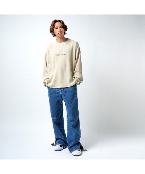 STUDIO SEVEN ジーンズ Double Knee Denim Pants「STUDIOSEVEN