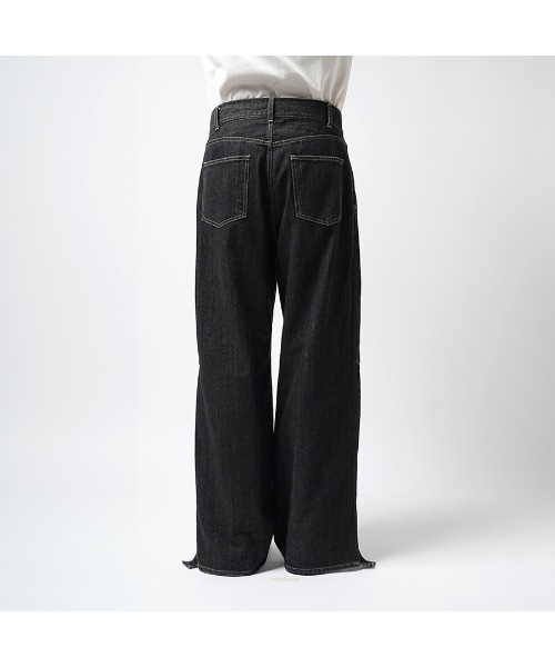 デニム・ジーパン STUDIOTABLE : 25SS / DOUBLE WAIST WIDE BERMUDA DENIM MUSINSA | STUDIOTABLE DOUBLE WAIST WIDE BERMUDA DENIM, MID BLUE