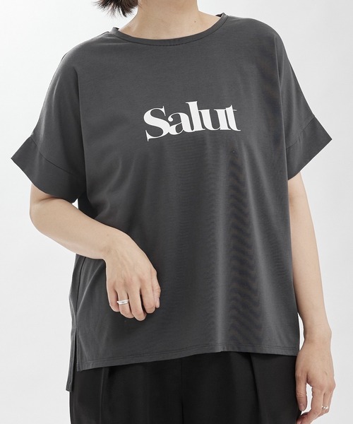 abahouse mavie（アバハウスマヴィ） tシャツ ワイドロゴT/半袖/夏服/T