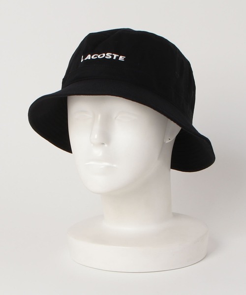 エッセンシャルバケットハット　LACOSTE　ラコステ Amazon | [ラコステ] 帽子 [公式] エッセンシャルバケットハット