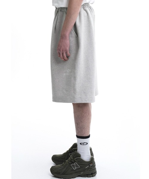★OY★B.S LOGO HALF SWEAT PANTS-LIGHT GREY★正規品/直送料込 OY スウェットパンツ ジャージ 「OY/オーワイ」 B.S LOGO HALF