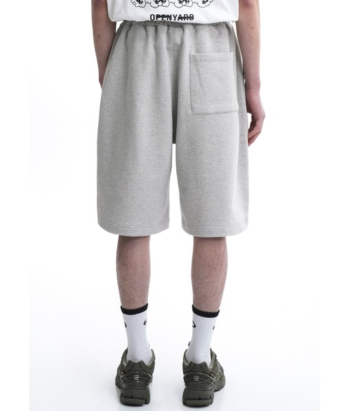 ★OY★B.S LOGO HALF SWEAT PANTS-LIGHT GREY★正規品/直送料込 OY スウェットパンツ ジャージ 「OY/オーワイ」 B.S LOGO HALF