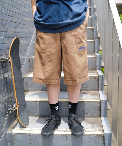 THRASHER（スラッシャー） パンツ WORK HALF PANTS/スラッシャーワイド