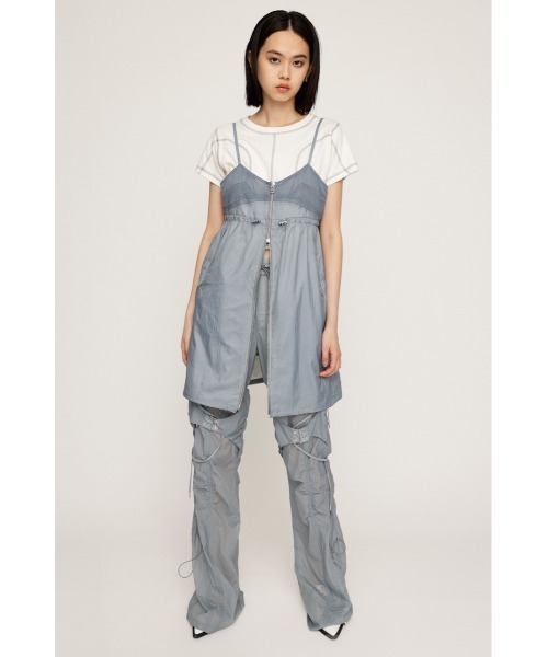 そのちゃん出品　ワンピース　sky SLY ワンピース SHEER CAMI ZIP DRESS シアー キャミ ジップ