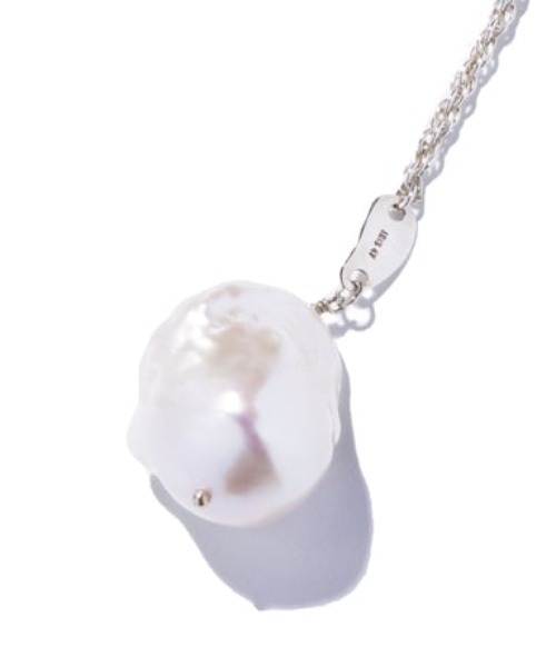 ネックレス 「IRIS47」 baroque pearl lariat necklce / バロック パール ラリエット ネックレス レディースの画像