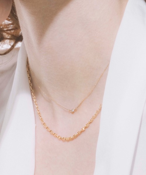 les bonbon ネックレス 「les bonbon」sally chain necklace YG les bonbon ネックレス 「les bonbon」sally chain necklace YG