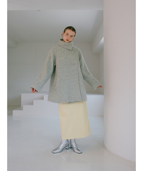 ジャケット・アウター MARTE sahara Stand Collar Coat MARTE sahara Stand Collar Coat（sahara（サハラ）の「Multi