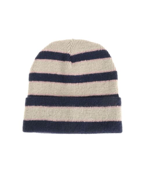 jouetie（ジュエティ） ニット帽 ニットキャップ マルチボーダー