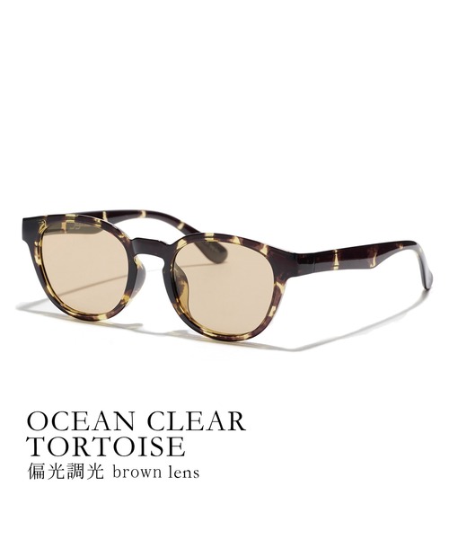 Jugaad14 サングラス 「Jugaad14」OCEAN CLEAR tortoise レディース