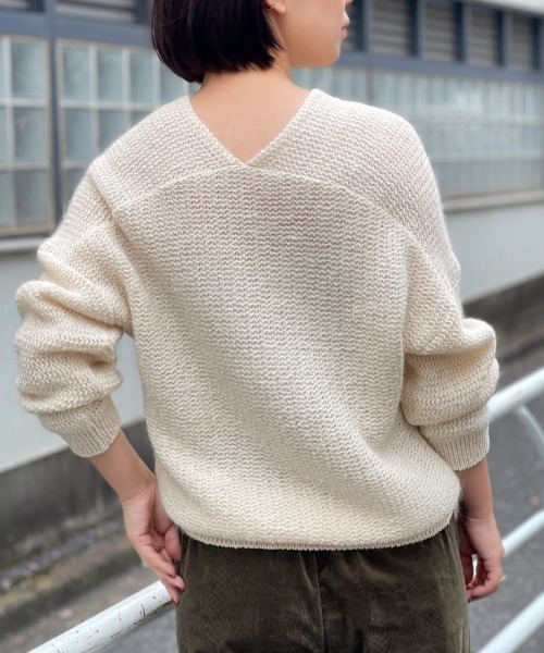 BEARDSLEY 「BEARDSLEY」 長袖ニット FREE ベージュ レディース
