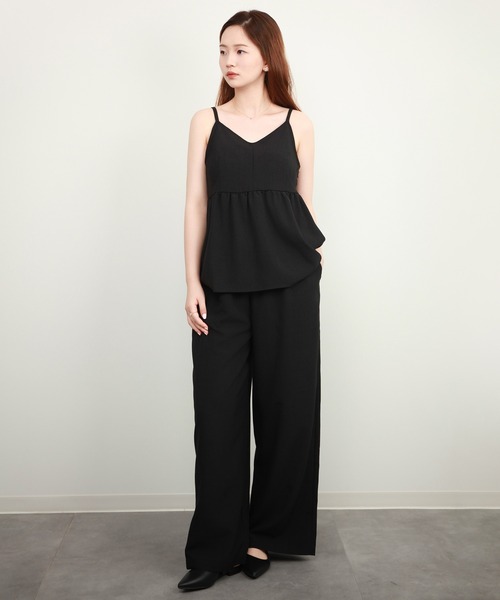 piune ギャザーヘムドレスセット PINUE ギャザーヘムドレスセット（NAVY）M size