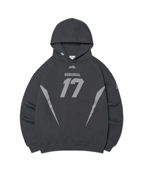 【NOMANUAL】 ★ 17 FOOTBALL HOODIE ★ 大人気 NOMANUAL】17 FOOTBALL HOODIE | OUR BRAND,NOMANUAL | PRESSING