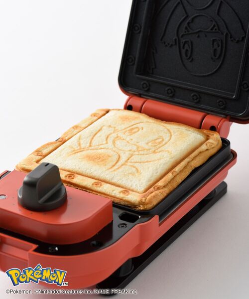 BRUNO ポケモン ホットサンドメーカー シングル : ZOZOTOWN