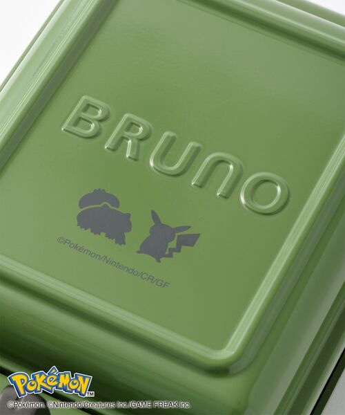 BRUNO ポケモン ホットサンドメーカー シングル : ZOZOTOWN