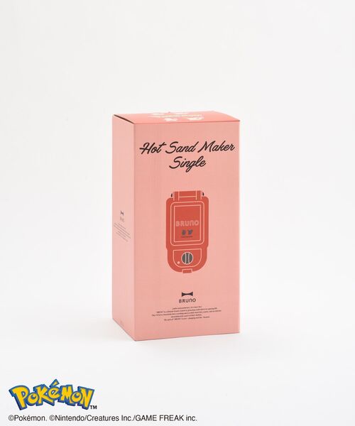 BRUNO ポケモン ホットサンドメーカー 新品 BRUNO 公式BRUNO ポケモン ホットサンドメーカー シングル