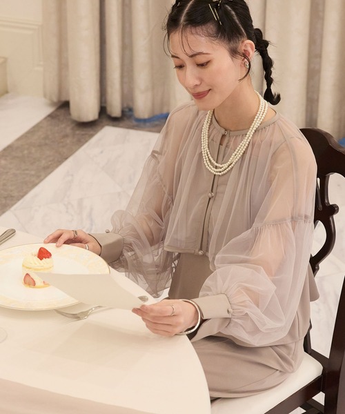 forksy. パンツドレス 「forksy.」「オケージョン対応」マルチ