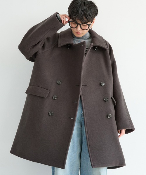 5569 Feather Grunge Pcoat Pコート　ピーコート 5569 Feather Grunge Pcoat Pコートピーコート
