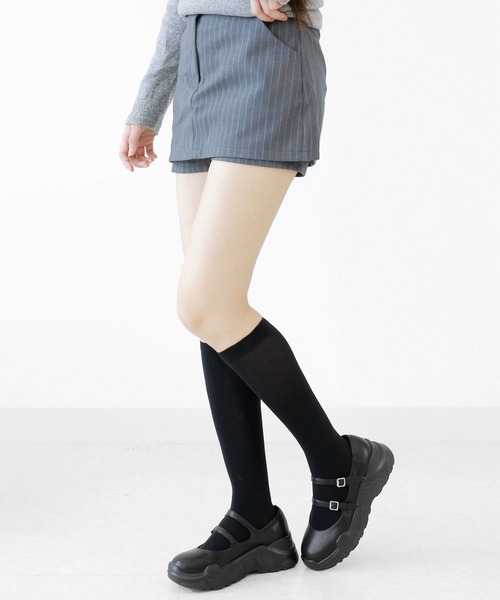 minsobi（ミンソビ） 靴下 選べる丈 3種 スキンソックス ニー