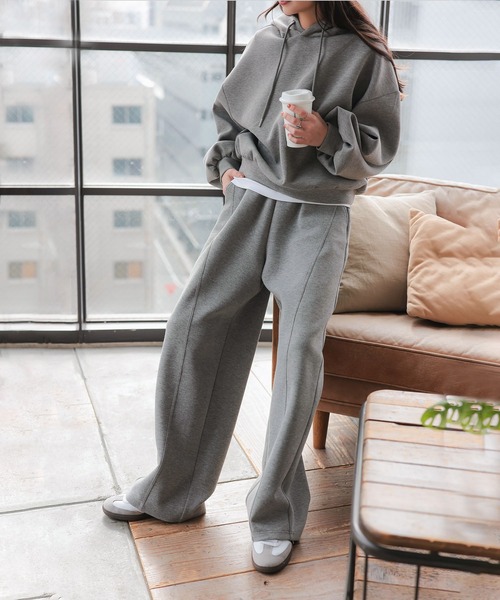 KOBE LETTUCE（神戸レタス） スウェットパンツ ジャージ 裏ファー