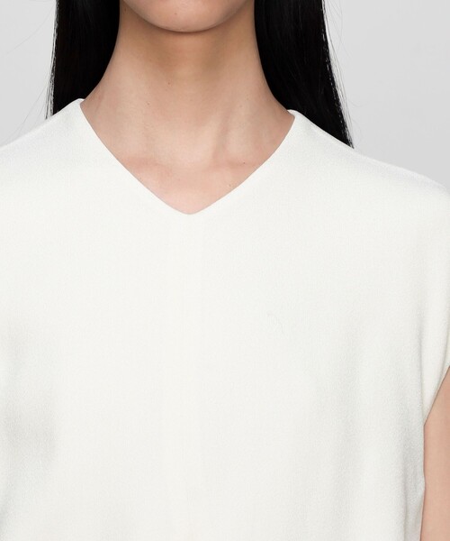 TOMORROWLAND .B ワンピース レーヨンアムンゼン Vネックロング