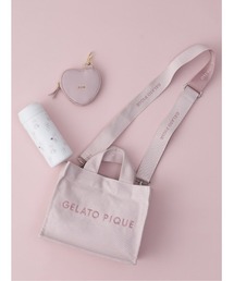 GELATO PIQUE キャンバスロゴショルダートートバッグ新品 gelato pique ショルダーバッグ バッグ キャンバスロゴ