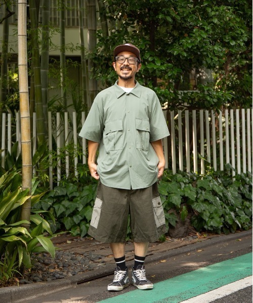 APPLEBUM（アップルバム） ワイドパンツ カーゴパンツ Dyeing Cargo