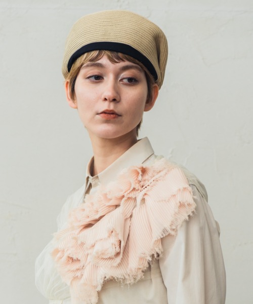 familiar ベレー帽 ホワイト 53-55cm familiar ベレー帽 ホワイト 53-55cm familiar ベレー帽