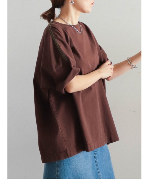 FIL DE FER tシャツ USA COTTON ルーズTEE レディース