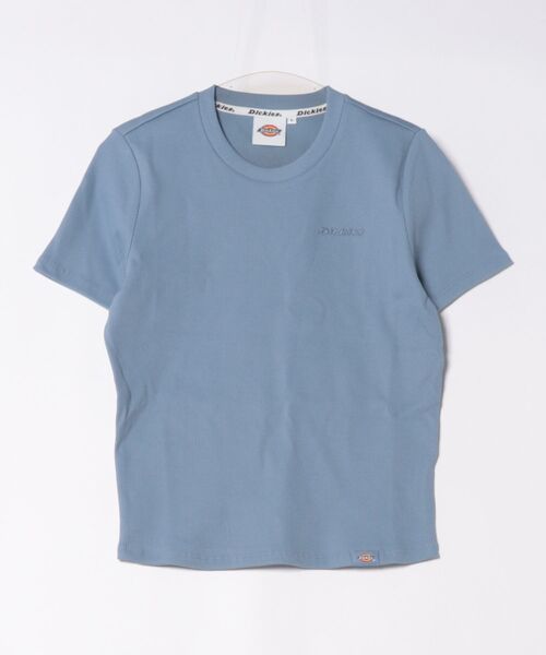 DICKIES☆ ウィメンズクロップドTシャツ アイコンロゴクロップドTシャツ(M オフシロ): トップス｜Right