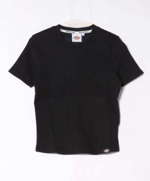 DICKIES☆ ウィメンズクロップドTシャツ アイコンロゴクロップドTシャツ(M オフシロ): トップス｜Right
