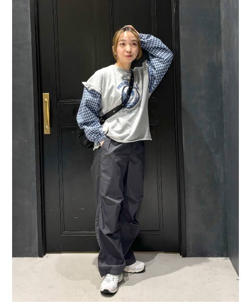 niko and… パンツ 2WAYパラシュートパンツ レディース