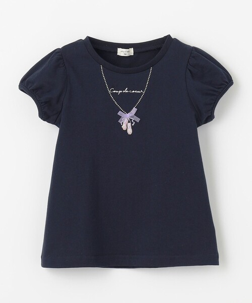 ANY（エニィ） tシャツ ネックレス モチーフ Tシャツ キッズ 子供服
