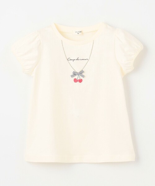 ANY（エニィ） tシャツ ネックレス モチーフ Tシャツ キッズ 子供服